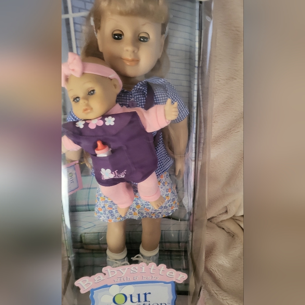 NEW IN BOX Our Generation Babysitter Doll with Baby.  Mallory - Picture 6 of 6